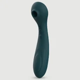 Gemini Premium Estimulador de succión del clítoris y vibrador 2 en 1 - Verde