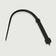 Flogger With Long Tail &amp; Textured Handle - Black