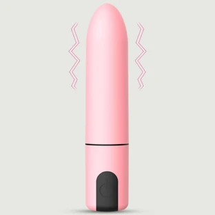 Doria Oplaadbare Siliconen Bullet Vibrator - Roze