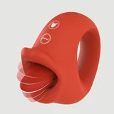 Eros Sexopolis Stimulateur clitoridien à langue vibrante 10 fonctions - Rouge