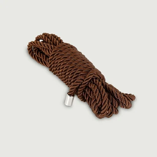 Polyester-Fesselseil 5 m - Braun