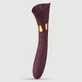 Vibrateur en silicone Double Pleasure pour la langue et le point G - Violet