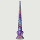 Alien Huge Anal Liquid Silicone Dildo 44,5 cm - Multicolour