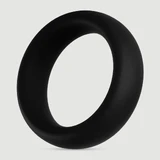 Forto F-64 40 mm brede siliconen penisring - zwart