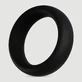 Forto F-64 40 mm Wide Silicone Small Cock Ring - Black