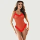 Furry Temptation Nounours transparent - Rouge - Taille unique