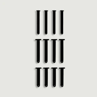 Mancage Spare Mancage Pin Set - Black