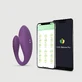 Our Joy Vibrador para Parejas de Silicona con Doble Motor y Control por App - Morado