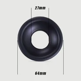 Sexopolis Male Silicone Grote Opzetcup Voor Penispompen - Zwart