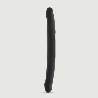 Double Do Silicone Double Dildo - Black