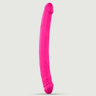 Double Do Silicone Double Dildo - Rose
