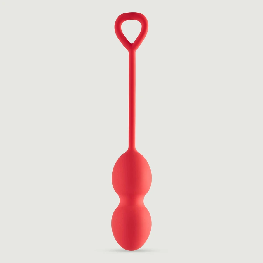 Silikonowe stożkowe kulki Love Signal Playful Drops - różowe: ceny i cechy