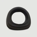 Penisgreep Vloeibare Silicone Flexibele Cock Ring 42 mm - Zwart