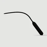 100 x 5.5 mm Silicone 1 Speed Vibrating Urethral Sound - Black