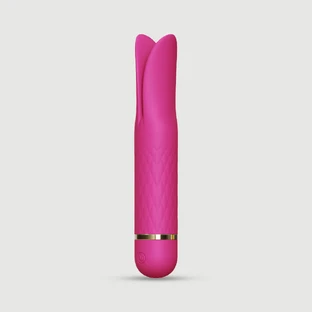 Erika Mini Silicone 10 Function Vibrator - Red
