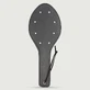 Big Candy Spank Series Spoon Shaped Paddle With Holes - Black