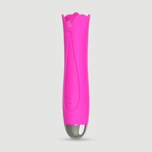 Mini vibrateur en silicone My Mini Tongue - Rose