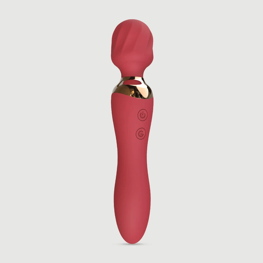 Vibro-Wall Premium Silicone Massage Wall Stimulator & Vibrator 2 in 1 - Red