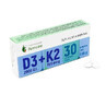 Vitamin D3 2000 IU + K2 75 mcg, 30 tablets, Remedia Laboratories