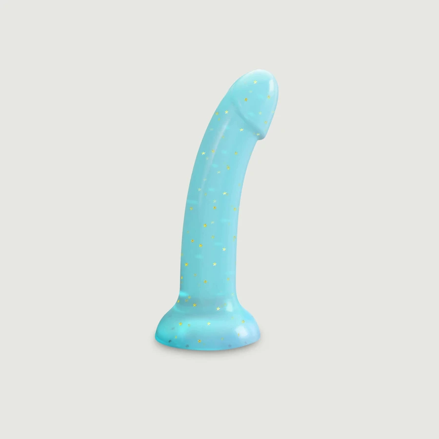 Dildolls Nightfall Premium Siliconen Dildo met Zuignap - Blauw