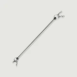 Frisky 60 cm Bondage Bar - Silber