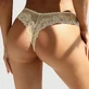 Plus Size Sexy Floral Lace Panty - Nude - X-Large-XX-Large
