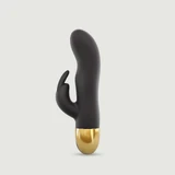 Silikonowy wibrator Expert G Rabbit G-Spot - czarny