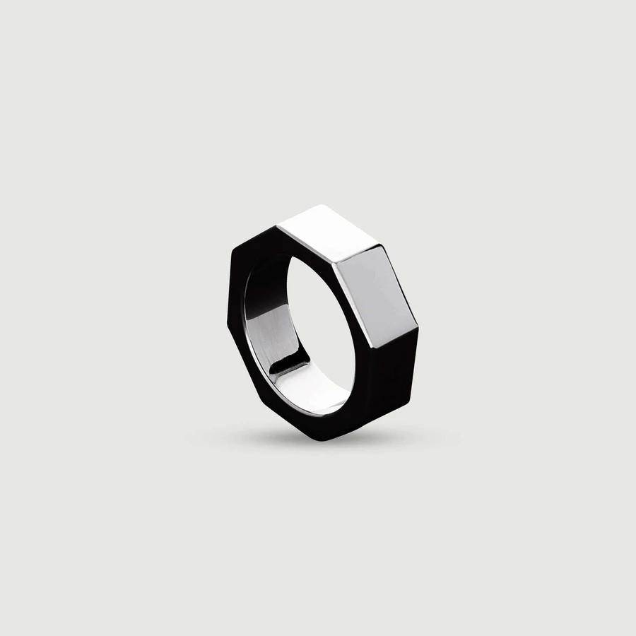 Metalowy pierścień na kutasa Groove 15x6x45mm - srebrny: ceny i cechy