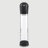 Sexopolis Male LCD Display Long Tube Automatic Penis Pump - Transparant