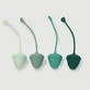 Sexopolis Wellness Juego de Bolas de Kegel de Silicona Premium Cereza - Verde
