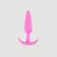 Anal Beginner's Large Silicone Butt Plug - Rosa