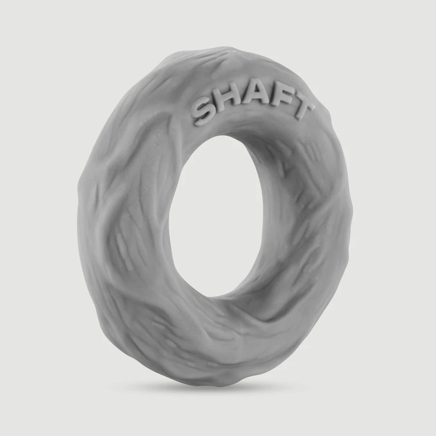 Shaft 3R silicone liquide anneau de bite large et flexible - gris
