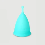 Large Female Wellness Menstrual Cup - Blue