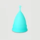 Grote vrouwelijke wellness menstruatiecup - Blauw