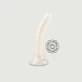 Dildolls Extravaganza Premium Silicone Dildo With Suction Cup - Transparent