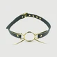 Adjustable Spider Gag With Metal Ring - Gold