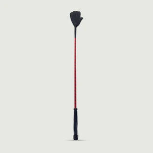 Gewas Gepolijst Leer 26" - Rood