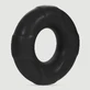 Forto F-33 21 mm Silicone Medium Cock Ring - Zwart