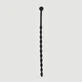 155 x 6 mm Silicone Urethral Sound - Black