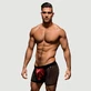 Snap Down Mesh Boxer Brief - Black - Large/X-Large
