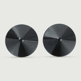 Cone Shaped Nipple Covers - Black