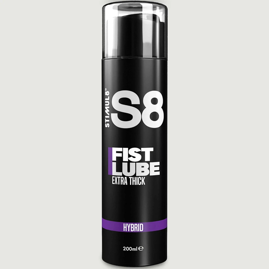 S8 Lubricante Fisting Híbrido Extra Grueso - 200 ml