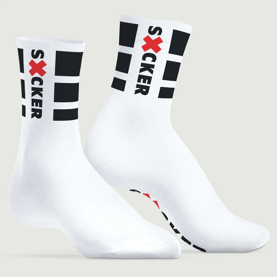 SUCKER Socks - White - 39-45