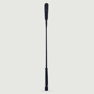 Slap Crop Cuero Nubuck 26" - Negro