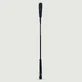 Slap Crop Cuero Nubuck 26" - Negro