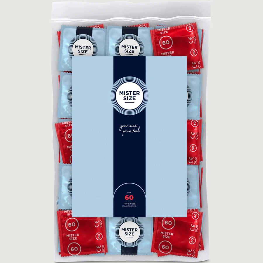 Mister Size Pure Feel Condooms 60 mm - 100 stuks