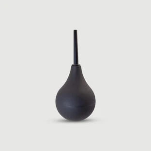 Anal Beginner's Medium Silicone Anal Douche 160 ml - Black