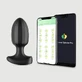 Tingle In My Butt App-gesteuerter vibrierender Butt Plug aus Silikon - Schwarz