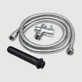 AquaClean Shower Douche System With Diverter - Black