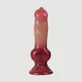 Doggy Style Medium Silicone Dildo With Suction Cup 19 cm - Flesh